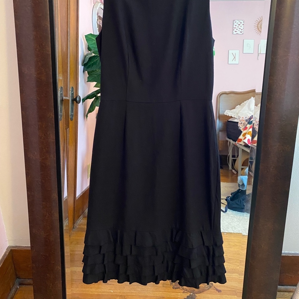J Crew Ruffle Bottom Dress